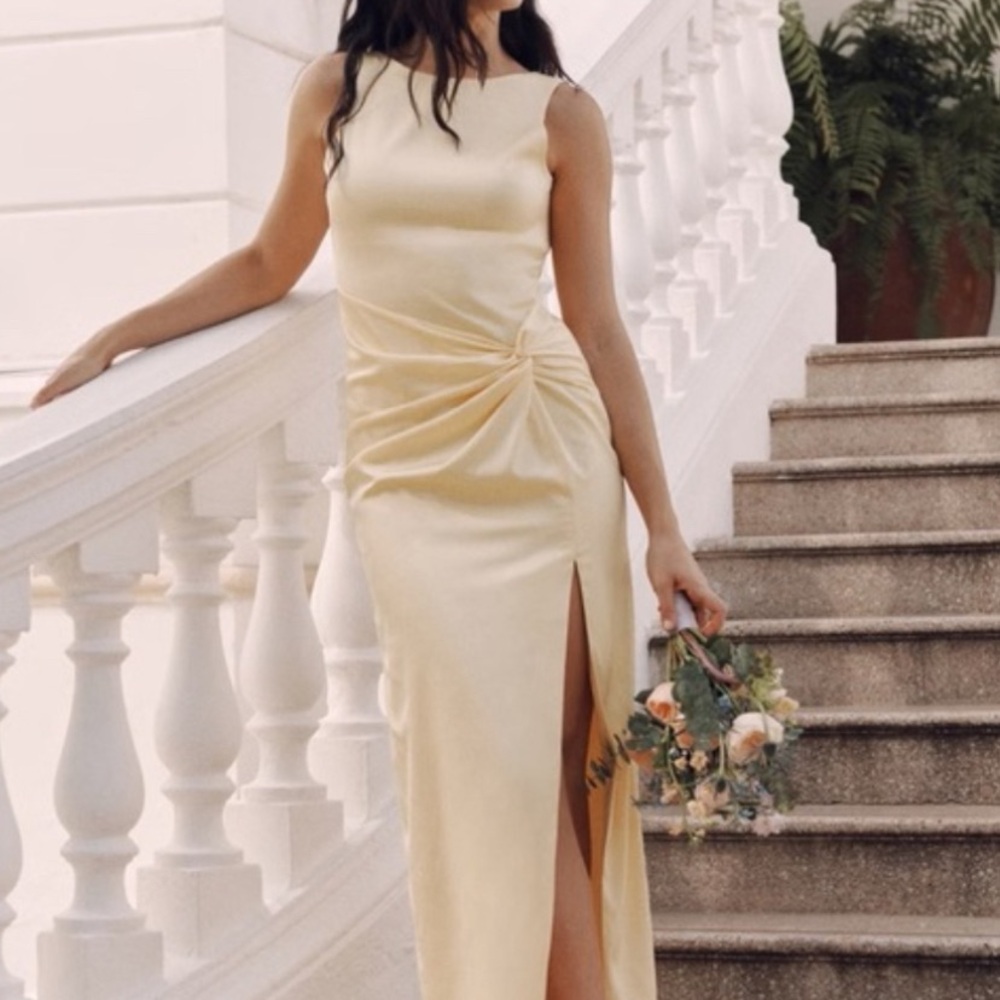 Abercrombie Draped Skirt Maxi Dress